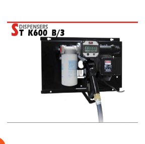 وحدة تفويل سولار كاملة بالعداد والمسدس PIUSI ST PANTHER K600B3 ⛽🇮🇹